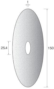 Minimo(ミニター) カッティングディスク 砥石ブレード t\u003d0.5 150mm 10枚入