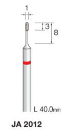 Minimo（ミニター） 精密研削工具　 精密電着CBNバー　 軸径3.0（超硬軸）