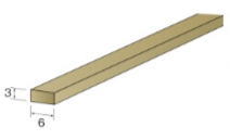 Minimo(ミニター)スティック砥石 レジンボンドストーン L=150mm #320 10本入|工具のお店 モンジュSHOP