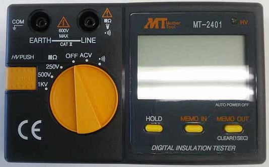 Mother Tool(マザーツール) デジタル絶縁抵抗計 MT-2401