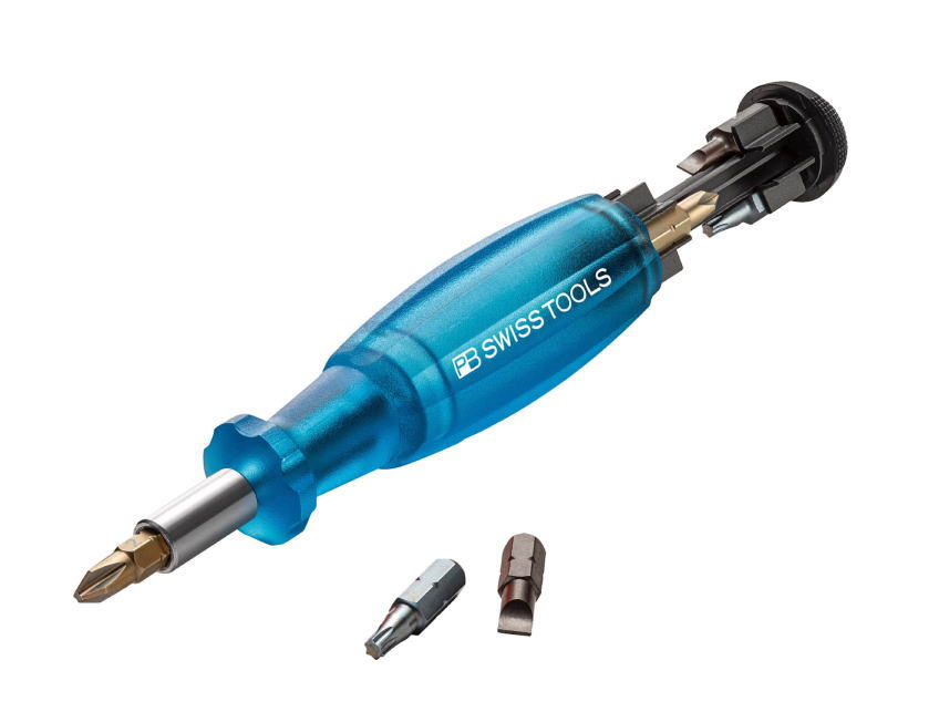 PB SWISS TOOLS　 差替式ビットドライバー”インサイダー”　 ブルー　6464.BLUE