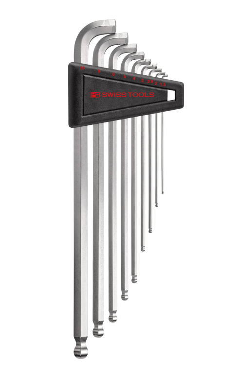 PB SWISS TOOLS マルチアングルボール付六角レンチセット 2222LH-10CN|工具のお店 モンジュSHOP