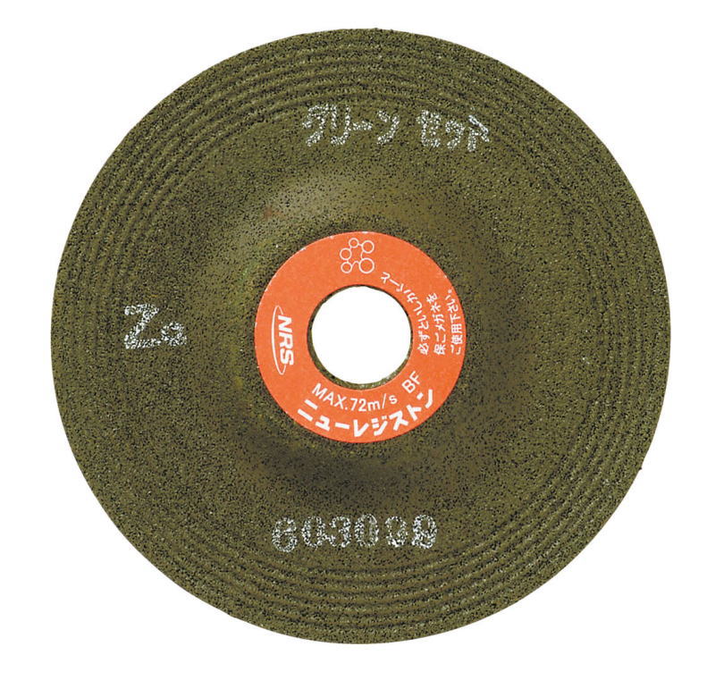 NRS　切削砥石グリーンゼット　 100×6×16　ZG24Q　25枚入