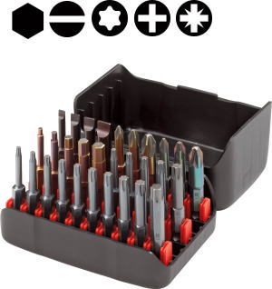 PB SWISS TOOLS 1/4\"Hex段付ビット仕掛ける 30本組E6-990"