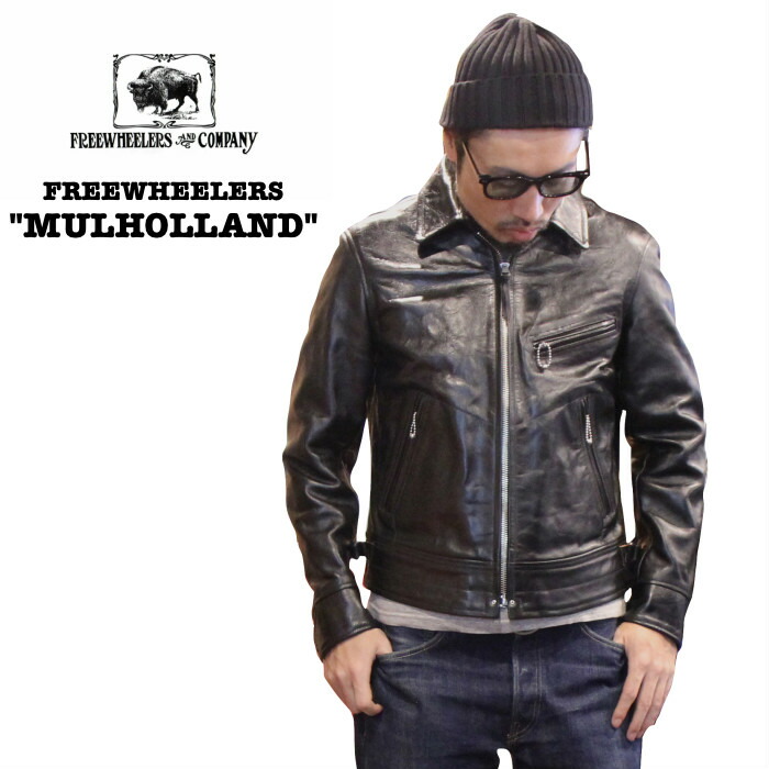 楽天市場 Freewheelers フリーホイーラーズspartan Leather Sportswear Mulholland マルホランド レザージャケット 馬革 Monkey Wrench