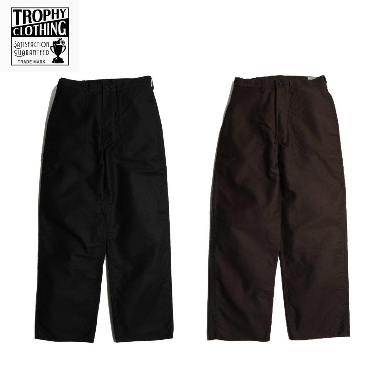 TROPHY CLOTHING / トロフィークロージング / "M-44 Moleskin Trousers" 2color / デッキパンツ / モールスキン / ミリタリー｜MONKEY WRENCH