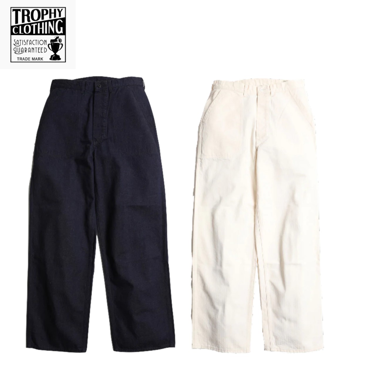 未使用■トロフィークロージング■40 CIVILIAN TROUSERS(34) 40 Civilian Trousers