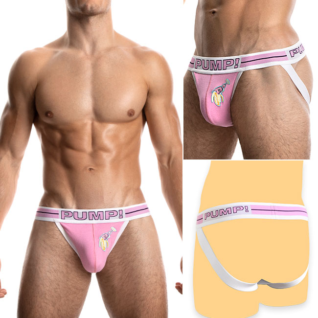 Pump Pink Mens Jockstrap Pink Space Candy Jock Strap 15044