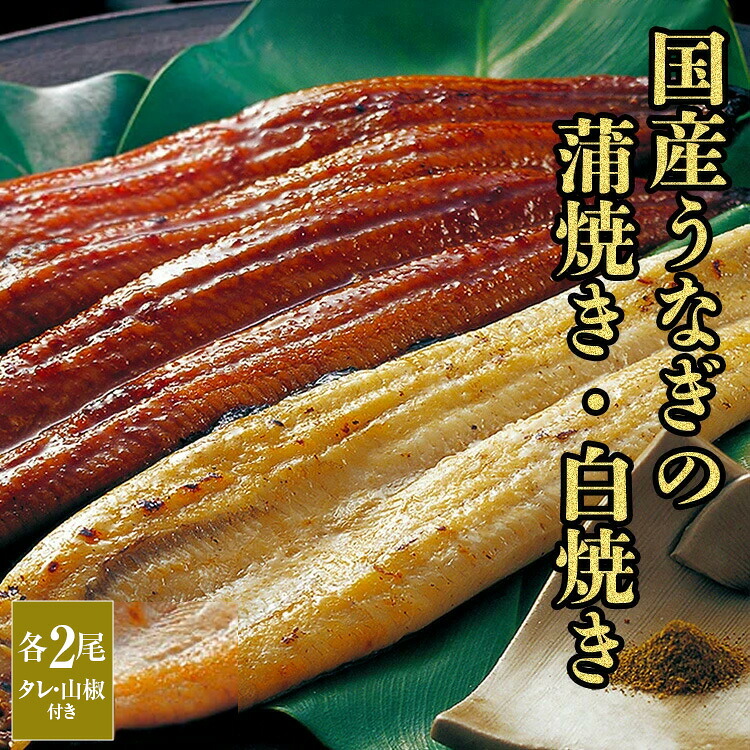 特選 うなぎ蒲焼き2尾＋うなぎ白焼き2尾　計4尾（120g以上×4尾） | メディアに紹介されたうなぎ屋 国産 冷蔵 うなぎ 鰻 ウナギ タレ・山椒つき かば焼き しら焼き 土用丑の日※着日指定不可※離島への配送不可【WS】