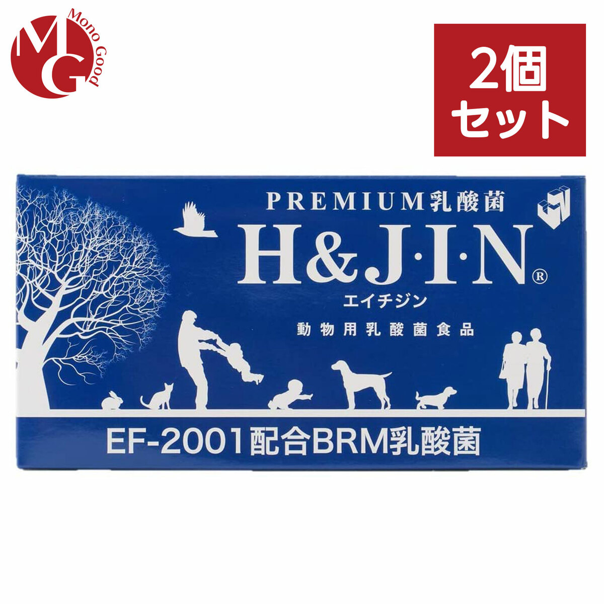 上質 Premium 乳酸菌 HJIN 動物用 90包 2箱 エイチアンドジン 乳酸菌