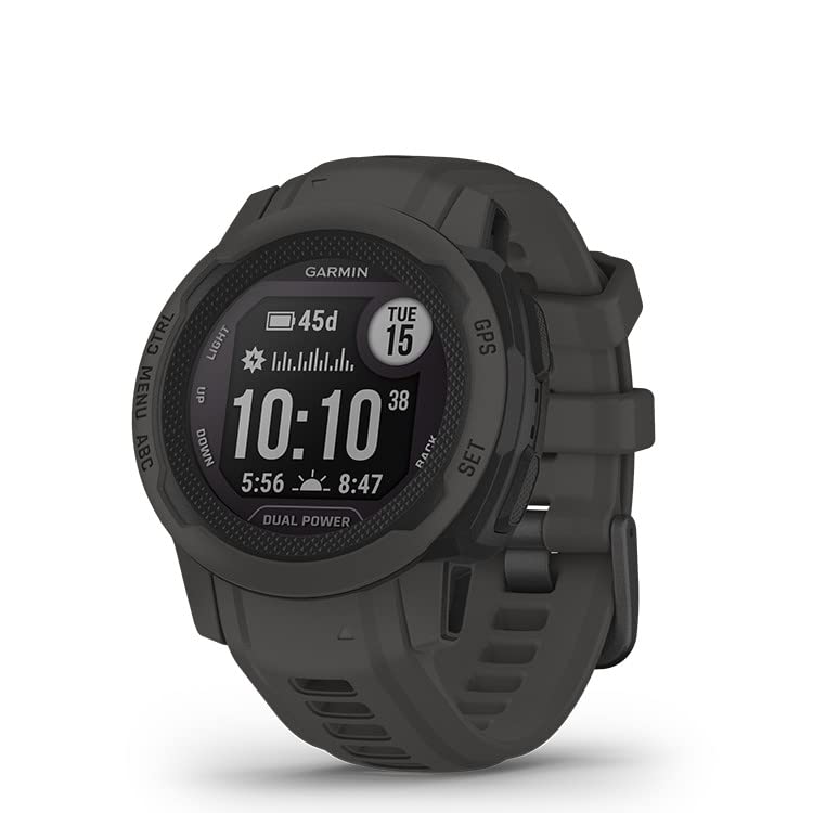 贈物 GARMIN ガーミン Instinct 2S Dual Power Graphite 直径40mm