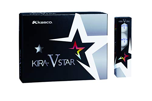 新品未使用正規品 キャスコ Kasco ゴルフボール Kira Star V キラスターv ユニセックス