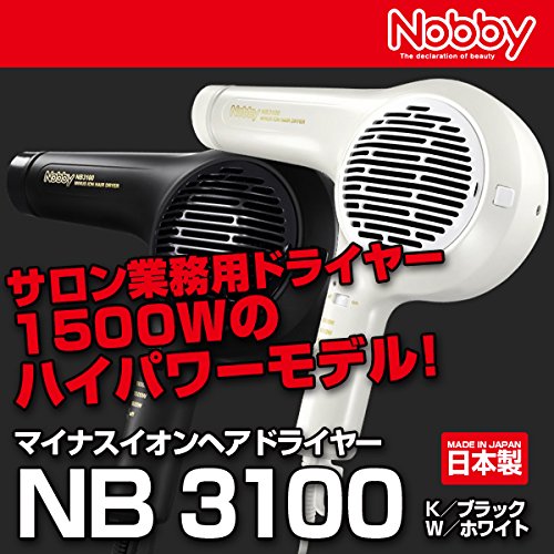 テスコム ノビー(Nobby) マイナスイオンヘアドライヤー NB3100