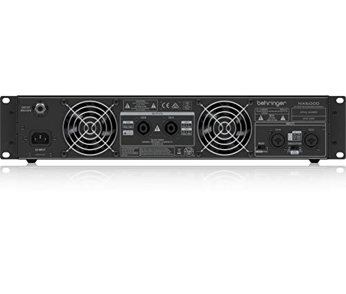 Behringer パワーアンプ 最大2 NX6000 x クラスD設計 3000W SmartSense