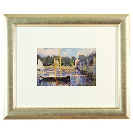 楽天市場】額縁 Vインチ額 六切/ポスト判 兼用 アンティーク調