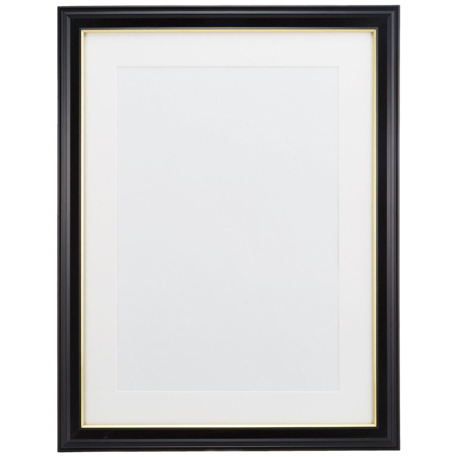 楽天市場】フジ 木製 肖像額 A3用 黒 金線入 額縁 写真立て フォト