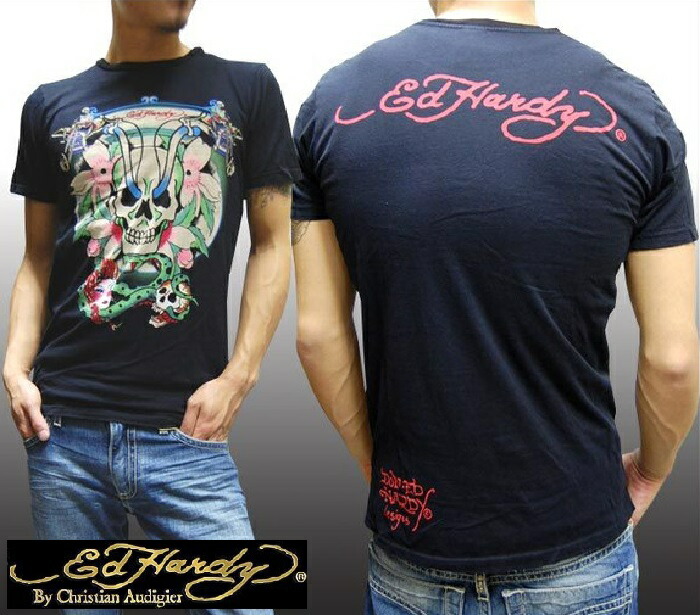 激安の 送料無料 0種類の品揃え エドハーディー メンズ 半袖 Tシャツ Ed Hardy Skull Rider 2 ブラック エド ハーディー 正規品 海外 Laセレブ 多数着用 ファッション 雑誌 掲載 ブランド タトゥー セレカジ ストリート ロック スタイル 送料無料