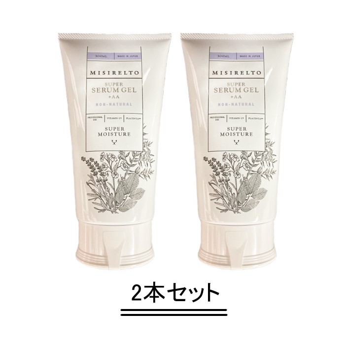 MISIRELTO(ミシレルト) スーパーセラムジェル+AA 300m MISIRELTO スーパーセラムジェル+AA (120ml/300ml)-エステ化粧品