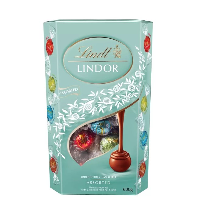 リンツ リンドール グリーン アソート Lindt Lindor Green Assorted 600g【送料無料】