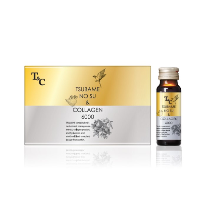 NATUMEDICA ナチュメディカ ツバメの巣＆コラーゲン6000（50ml×10本）【貨物輸送無料】 ダイエット・健康-サプリメント
