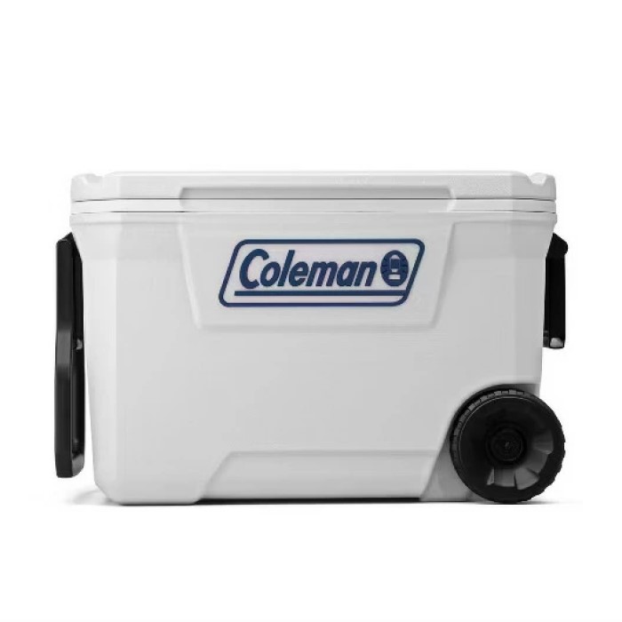 電話を掛けるマン 空調設備ボックス席 白いこと 62QT 316Series Marin White Wheeled Cooler  316つづき物 米国海兵隊員 車輪空調設備 【貨物輸送無料】