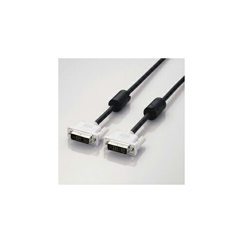 エレコム DVIシングルリンクケーブル(デジタル) CAC-DVSL50BK  | DVI かかわり合い言葉 取り替えっこ 有線テレビ HDMI VGA 界面 見せびらかす マイコン ヴィデオディスク アナログ デジタル usb マイコン 境界線の外側装置 添え物 伝える 交通信号