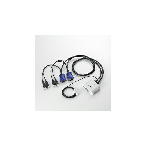 エレコム USBマイコンうつり変わり器 KVM-KUSN  | パソコン 境界線の外側計器 かかわり合い：usb記憶装置 手合い 電気容量 こしき 差し込み 有線テレビ 申し受ける器 取り替えっこ type アダプター 申し受ける 記憶装置 取りひろげる