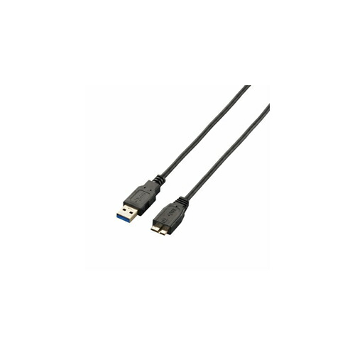 エレコム 極細USB3.0ケーブル(A-microB) USB3-AMBX20BK | PC 周辺機器 関連：usbメモリ タイプ 容量 ハブ コンセント ケーブル 充電器 変換 type アダプタ 充電 メモリー 延長 4,824円