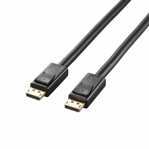 エレコム DisplayPort(TM)有線テレビ CAC-DP1250BK  | 有線テレビ かかわり合い言葉 DVI  うつり変わり 有線テレビ HDMI VGA 界面 見せびらかす マイコン ヴィデオディスク アナログ デジタル usb マイコン 境界線の外側設備 付属品 移らす 交通信号
