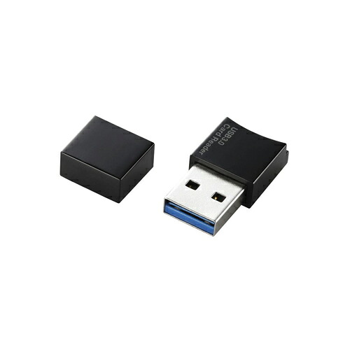 エレコム USB3.0対応microSD専用メモリカードリーダ MR3-C008BK | PC 周辺機器 関連：usbメモリ タイプ 容量 ハブ コンセント ケーブル 充電器 変換 type アダプタ 充電 メモリー 延長
