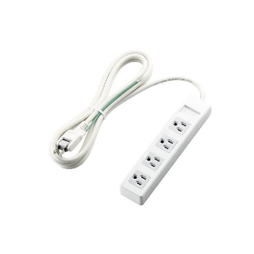 エレコム 3ピンプラグ対応タップ(マグネット付) T-T1B-3425WH | コンセント 電源 プラグ 関連単語 カバー タップ タイマー usb ボックス キャップ プレート コード ケーブル おしゃれ タワー type-c マグネット 変換 ソーラー 有線 無線