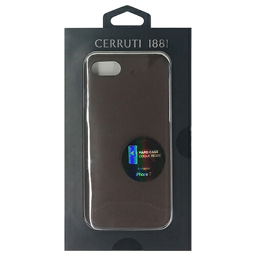 CERRUTI Smooth Split Leather - Hard Case - Brown  CEHCP7SLBR かかわり合い：(アイディア 時短 グッズ 商いもの 生きて行く 生活様式 助けになる 安全性のある)