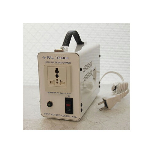 スワロー電機 受注生み出すことの悧巧納期約2週繰り上げるトランス状態 100V→240V 1000W PAL-1000UK かかわり合い：(アイディア 時短 グッズ 商いもの やって行く 生活様式 助けになる 安全性のある)
