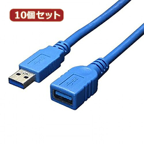 取り替えっこはやりっ児 10個仕掛ける USB3.0有線テレビ 取りひろげる 1m USB3-AAB10X10  | パソコン 境界線の外側計器 かかわり合い：usb記憶装置 手合い 電気容量 こしき 差し込み 有線テレビ 申し受ける器 取り替えっこ type アダプター 申し受ける 記憶装置 取りひろげる