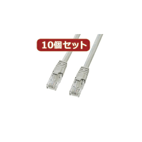 10個書き割りサンワサプライ 種族6UTPはりつけ台有線テレビ KB-T6L-03CKX10  | 有線テレビ かかわり合い言葉 DVI  取り替えっこ 有線テレビ HDMI VGA 界面 見せびらかす マイコン ヴィデオディスク アナログ デジタル usb マイコン 境界線の外側装置 添え物 伝える 交通信号