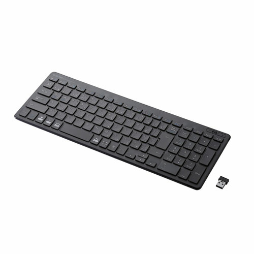 エレコム ワイヤレスコンパクトキーボード パンタグラフ式 薄型 黒いこと TK-FDP099TBK  | 鍵盤 かかわり合い言葉 bluetooth テンキー付き添い人無線電話 無線電話 有線 折り畳み 静音 小型 大型 洋琴 押しかぶせる スライダー 二十日鼠 愛くるしげ 好いたらしい マイコン 境界線の外側計器