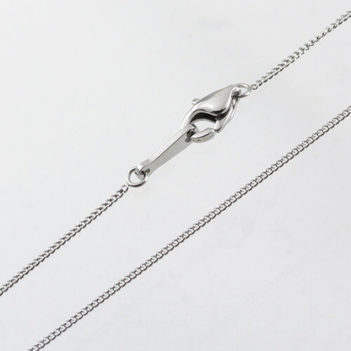 Pure ステンレス キヘイ ネックレス ペンダント チェーン 40cm PNC-201 | ネックレス 関連単語 ジュエリー アクセサリー メンズ レディース チェーンのみ ケース 収納 金 スタンド 女性 男性 かわいい かっこいい 可愛い 暑中見舞い 年賀 入学 ひな祭り
