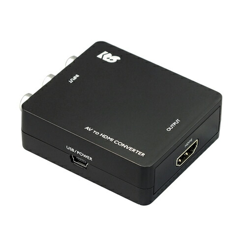 ラトックシステム コンポジット to HDMI変換器 RS-AV2固定ディスク1 かかわり合い：(アイディア 時短 グッズ 商いもの 遣って行く 生活様式 助けになる 安全性のある)