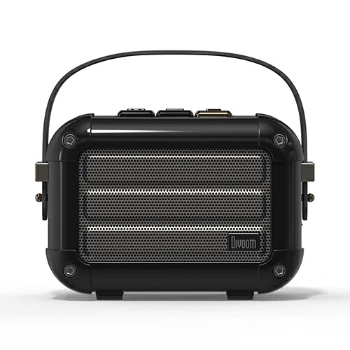 Divoom 手のひらサイズの本格派Bluetoothスピーカー Macchiato-BLACK MACCHIATO_BLACK | Bluetooth wifi 無線 ワイヤレス 関連単語 ブルートゥース イヤホン スピーカー マウス 送信機 トランスミッター 変換 機器 ルーター 中継器 usb 充電 キーボード 充電器|Good thing -グッドシング-
