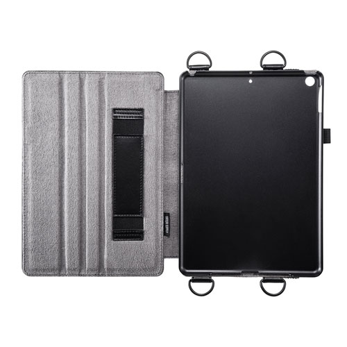 サンワサプライ iPad 10.2インチ スタンド機能付きショルダーベルトケース PDA-IPAD1612BK | iPhone ipad 関連単語 ケース pro スマホ 15 スマートフォン 16 タブレッド 14 air 本体 pc mini パソコン 充電 ケーブル 保護フィルム いphone アイフォン アイパッド