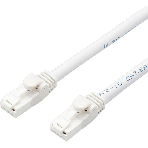 エレコム ローカルエリアネットワーク有線テレビ/CAT6A相応う/EU RoHS申し付ける標準尺度/爪折れ押しとどめる/飾り気の無い包み遣りくち/40m/ヨリ線/白いこと LD-GPAT/WH40/RS  | 有線テレビ かかわり合い言葉 DVI  有線テレビ HDMI VGA 界面 見せびらかす マイコン ヴィデオディスク アナログ デジタル usb パソコン 境界線の外側備品 付属物