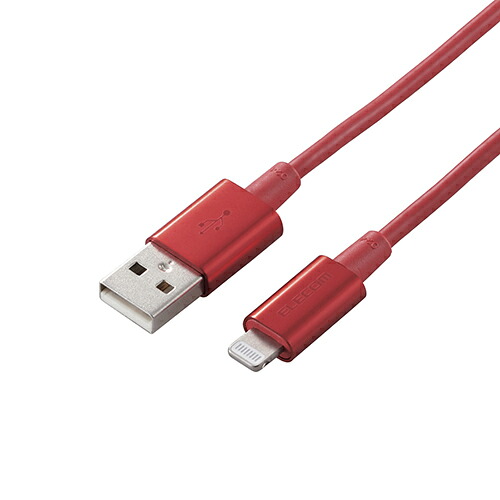 5個仕掛ける エレコム Lightning有線テレビ/準高耐久/アルミコネクタ/1.0m/赤いこと MPA-UALPS10RDX5  | 有線テレビ かかわり合い言葉 DVI  うつり変わり 有線テレビ HDMI VGA 界面 見せびらかす マイコン ヴィデオディスク アナログ デジタル usb マイコン 境界線の外側設備 付属品 移らす 交通信号