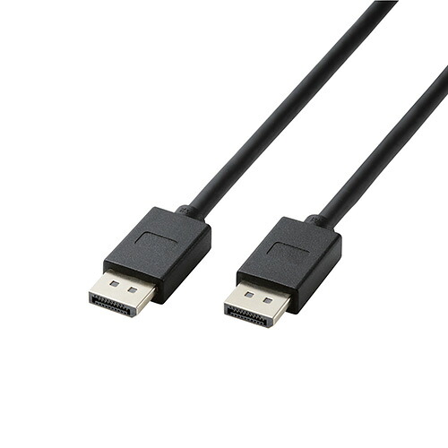 エレコム ディスプレイポートケーブル/ver1.4相応う/1.0m/黒いこと CAC-DP1410BK2  | 有線テレビ かかわり合い言葉 DVI  取り替えっこ 有線テレビ HDMI VGA 界面 見せびらかす マイコン ヴィデオディスク アナログ デジタル usb パソコン 境界線の外側備品 付属物 移らす 交通信号