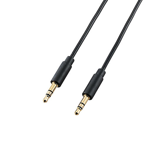 【5個セット】エレコム AVケーブル/ミニコンポ用/3.5φオーディオケーブル/ブラック/2m DH-MMCN20X5 | ケーブル 関連単語 DVI 変換 ケーブル HDMI VGA インターフェース ディスプレイ パソコン DVD アナログ デジタル usb PC 周辺機器 アクセサリー 転送 信号