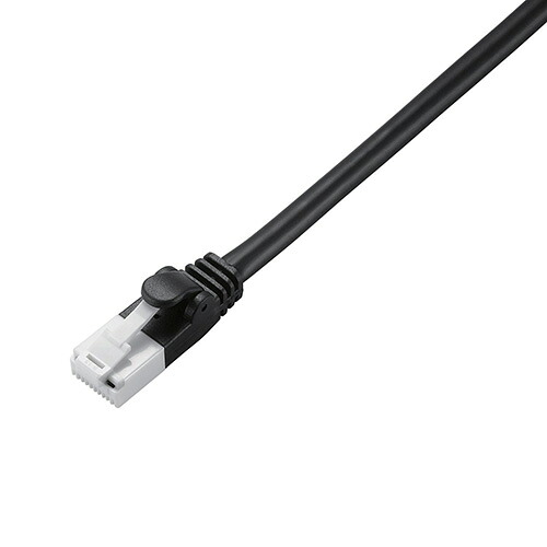 【5個セット】エレコム EU RoHS指令準拠 CAT5E対応 爪折れ防止 LANケーブル 7m/簡易パッケージ仕様(ブラック) LD-CTT/BK7/RSX5 | ケーブル 関連単語 DVI ケーブル HDMI VGA インターフェース ディスプレイ パソコン DVD アナログ デジタル usb PC 周辺機器