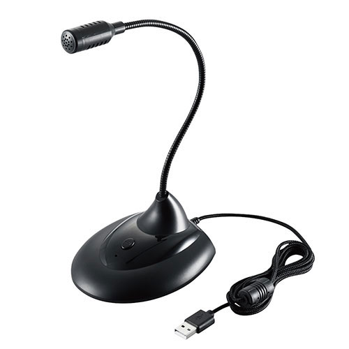 エレコム スタンドマイク フレキシブルアーム ミュートボタン USB LED表示 通話 ブラック WEB会議 PS4/5 Nintendo Switch HS-MC07UBK | PC 周辺機器 関連：usbメモリ タイプ 容量 ハブ コンセント ケーブル 充電器 変換 type アダプタ 充電 メモリー 延長