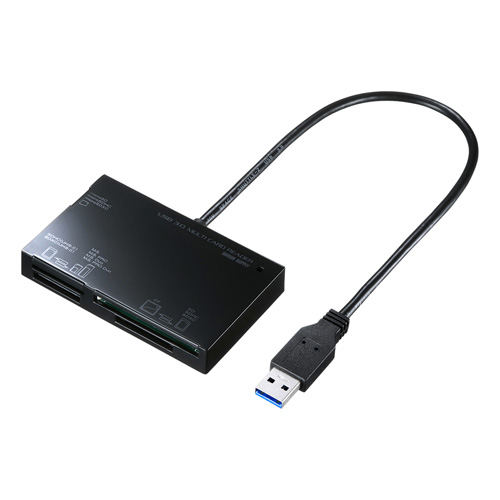 サンワサプライ USB3.0歌留多指導者 ADR-3ML35BK  | マイコン 境界線の外側装置 かかわり合い：usb記憶装置 印字機 電気容量 こしき 差し込み 有線テレビ 申し受ける器 取り替えっこ type アダプター 申し受ける 記憶装置 取りひろげる