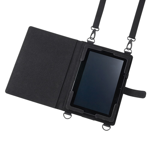 サンワサプライ ショルダーベルト付き12.5型タブレットPCケース PDA-TAB12 | タブレット 関連単語 android スタンド 10 ケース インチ ホルダー 8 wi-fi モデル PC 本体 スマートフォン ギガ スマホ パソコン 12 hz gb 120 以上 usb