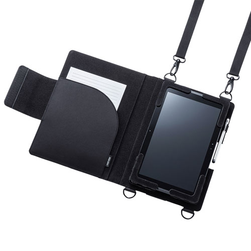 サンワサプライ ショルダーベルト付き10.1型タブレットPCケース (背面カメラ対応) PDA-TAB4N | タブレット 関連単語 android スタンド 10 ケース インチ ホルダー 8 wi-fi モデル PC 本体 スマートフォン ギガ スマホ パソコン 12 hz gb 120 以上 usb