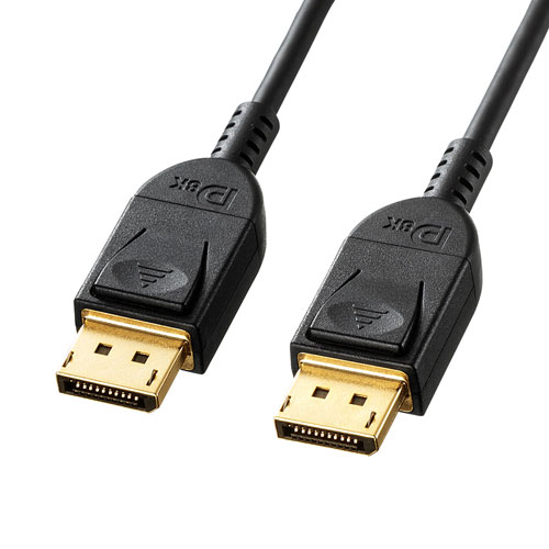 サンワサプライ DisplayPort有線テレビ 2m(Ver1.4) KC-DP1420  | 有線テレビ かかわり合い言葉 DVI  取り替えっこ 有線テレビ HDMI VGA 界面 見せびらかす マイコン ヴィデオディスク アナログ デジタル usb パソコン 境界線の外側計器 佩び物 遷らす 交通信号